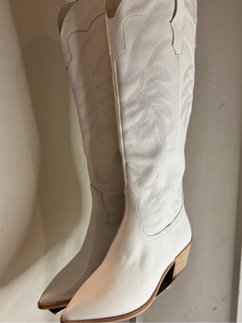White Cowboy Boots